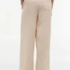 Pantaloni ușori din amestec de in, fără nasturi Pantaloni ușori din amestec de in, fără nasturi