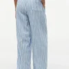 Pantaloni ușori din amestec de in, fără nasturi