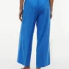 Pantaloni ușori din amestec de in, fără nasturi
