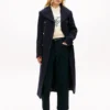 Pantaloni utilitari cu croi larg și material elastic Pantaloni utilitari cu croi larg și material elastic