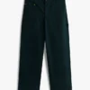Pantaloni utilitari cu croi larg și material elastic Pantaloni utilitari cu croi larg și material elastic