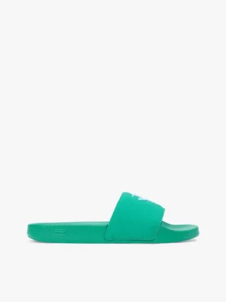 Papuci de piscină cu monogramă brodată