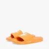 Papuci de piscină din pânză cu monogramă brodată Papuci de piscină din pânză cu monogramă brodată
