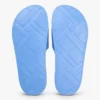 Papuci de piscină din pânză cu monogramă brodată Papuci de piscină din pânză cu monogramă brodată