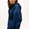 Parka scurtă cu glugă, rezistentă la apă Parka scurtă cu glugă, rezistentă la apă