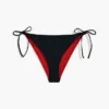 Partea de jos a bikini-ului triunghiular cu blocuri de culoare Partea de jos a bikini-ului triunghiular cu blocuri de culoare