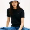 Pălărie tip bucket cu logo Hilfiger Pălărie tip bucket cu logo Hilfiger