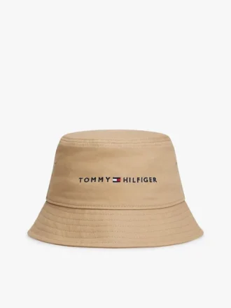 Pălărie tip bucket cu logo Tommy Pălărie tip bucket cu logo Tommy