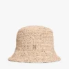 Pălărie tip bucket din rafie croșetată Pălărie tip bucket din rafie croșetată