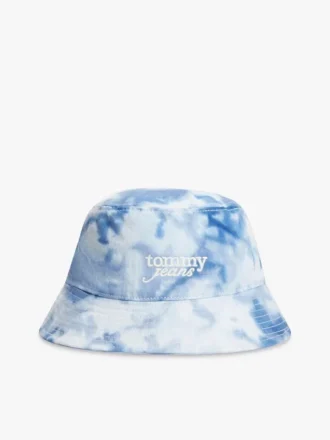Pălărie tip bucket Tommy Jeans vopsită în stil tie-dye