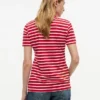 Polo clasic din piqué elastic cu dungi Polo clasic din piqué elastic cu dungi