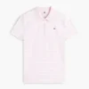 Polo clasic din piqué elastic cu dungi Polo clasic din piqué elastic cu dungi