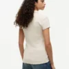 Polo cu croială slim și fermoar Polo cu croială slim și fermoar