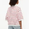 Polo cu dungi, croială oversized Polo cu dungi, croială oversized