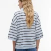 Polo cu dungi, croială oversized Polo cu dungi, croială oversized