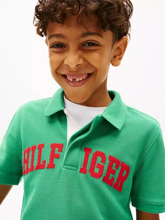Polo cu imprimeu Hilfiger pentru copii Polo cu imprimeu Hilfiger pentru copii