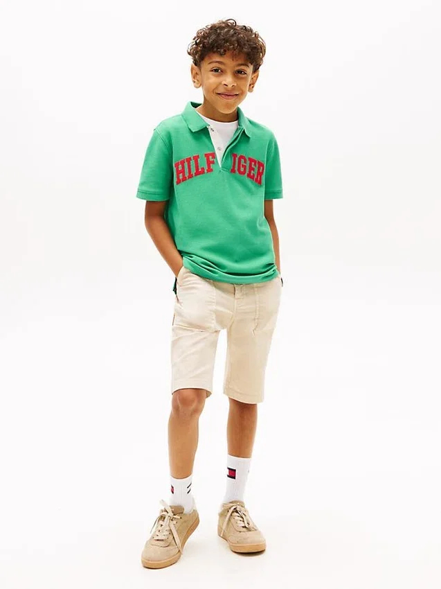Polo cu imprimeu Hilfiger pentru copii Polo cu imprimeu Hilfiger pentru copii