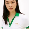 Polo cu logo brodat, croială regular Polo cu logo brodat, croială regular