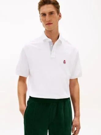 Polo cu logo Crest din colecția Classic Fit Archive