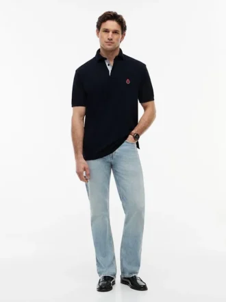 Polo cu logo Crest din colecția Classic Fit Archive