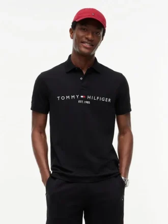 Polo cu logo Tommy brodat