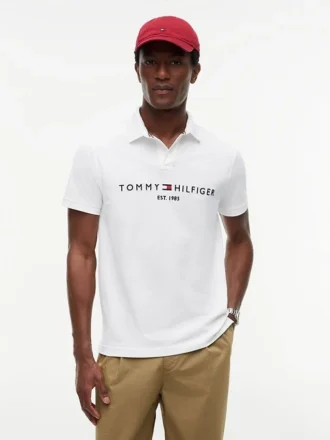 Polo cu logo Tommy brodat