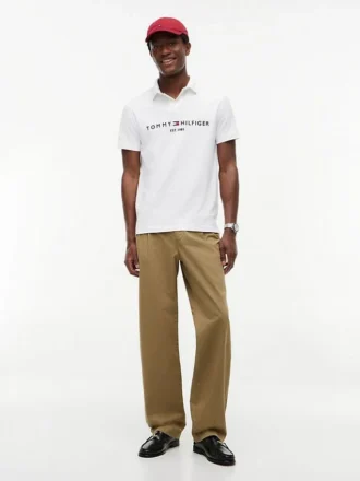 Polo cu logo Tommy brodat