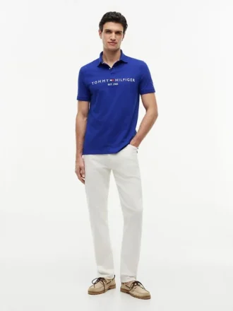 Polo cu logo Tommy brodat