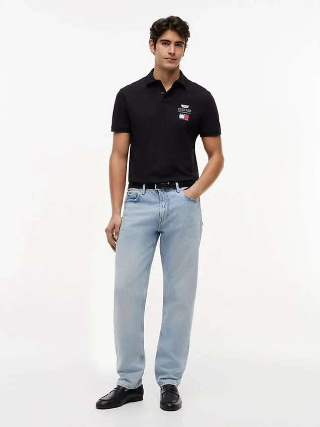 Polo cu logo-ul Tommy x Cadillac F1® Team Polo cu logo-ul Tommy x Cadillac F1® Team