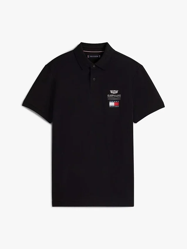 Polo cu logo-ul Tommy x Cadillac F1® Team Polo cu logo-ul Tommy x Cadillac F1® Team