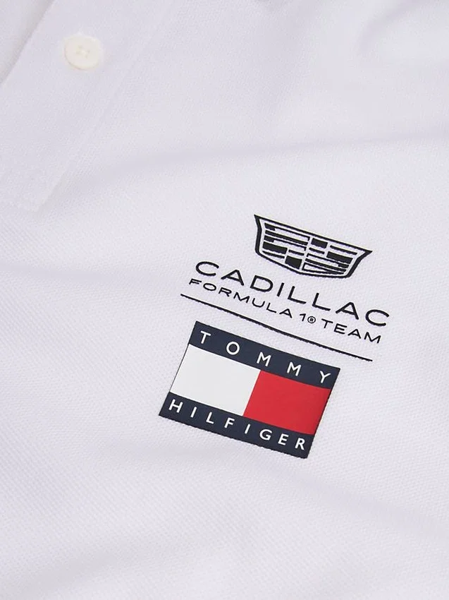 Polo cu logo-ul Tommy x Cadillac F1® Team Polo cu logo-ul Tommy x Cadillac F1® Team