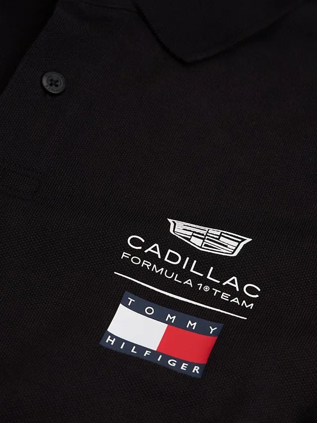 Polo cu logo-ul Tommy x Cadillac F1® Team Polo cu logo-ul Tommy x Cadillac F1® Team