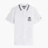 Polo cu monogramă și croială regular fit Polo cu monogramă și croială regular fit