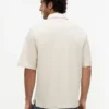Polo de rugby din crep jersey cu croială oversized Polo de rugby din crep jersey cu croială oversized