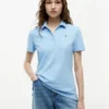 Polo din bumbac elastic, croială slim Polo din bumbac elastic, croială slim