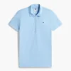 Polo din bumbac elastic, croială slim Polo din bumbac elastic, croială slim