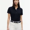 Polo din bumbac elastic cu croială clasică Polo din bumbac elastic cu croială clasică