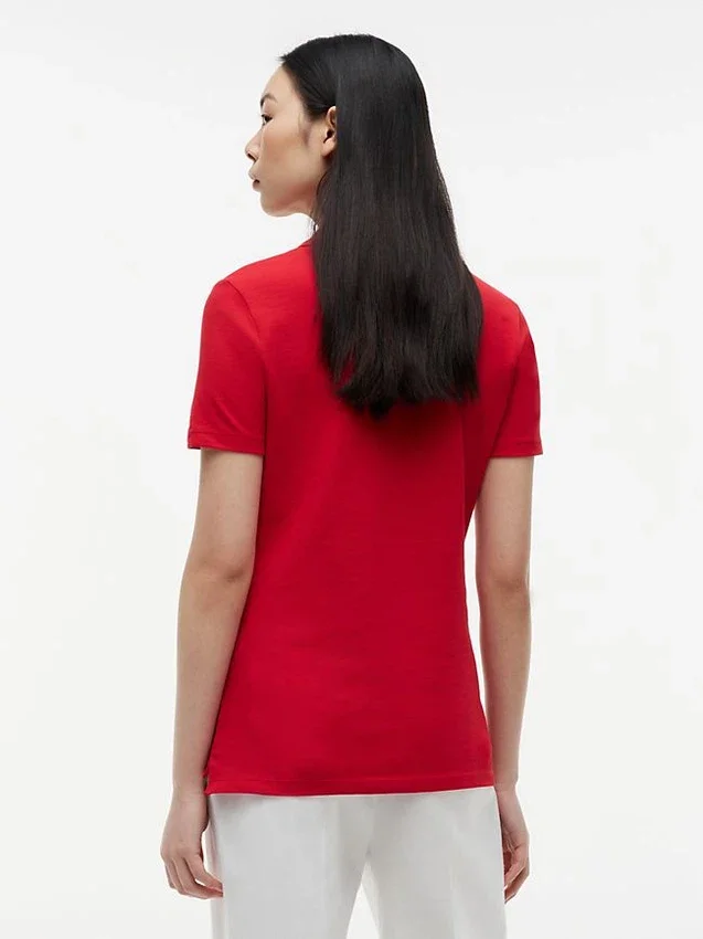 Polo din bumbac elastic cu croială clasică Polo din bumbac elastic cu croială clasică