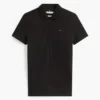 Polo din bumbac elastic cu croială clasică Polo din bumbac elastic cu croială clasică