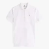 Polo din bumbac elastic cu croială clasică Polo din bumbac elastic cu croială clasică