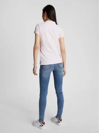 Polo din bumbac elastic cu croială slim