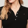 Polo din bumbac elastic cu croială slim Polo din bumbac elastic cu croială slim
