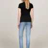 Polo din bumbac elastic cu croială slim Polo din bumbac elastic cu croială slim