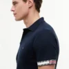 Polo din bumbac neted, croială slim