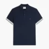 Polo din bumbac neted, croială slim