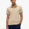 Polo din bumbac neted, croială Slim Fit