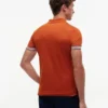 Polo din bumbac neted, croială Slim Fit