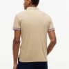 Polo din bumbac neted, croială Slim Fit