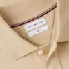 Polo din bumbac neted, croială Slim Fit