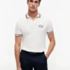 Polo din bumbac neted cu croială regular